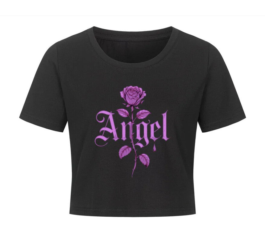 Angel Cropped Tee